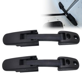 FZJDSD 2Pcs Hood Latch Strap Heavy Duty 315-5503 374129560 Fit for Kenworth T170 T270 T300 T370 T440 T470,Fit for Peterbilt 325 335 337 340 348 384 386,Fit for Mack CH,Granite,Titan,Vision, Blue Bird