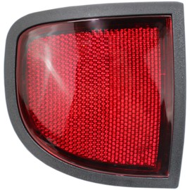 BIAREN Rear Bumper Reflector Light Lamp Lens Marker Left Side For Mitsubishi L200 Triton (2005-2015) 8355A015