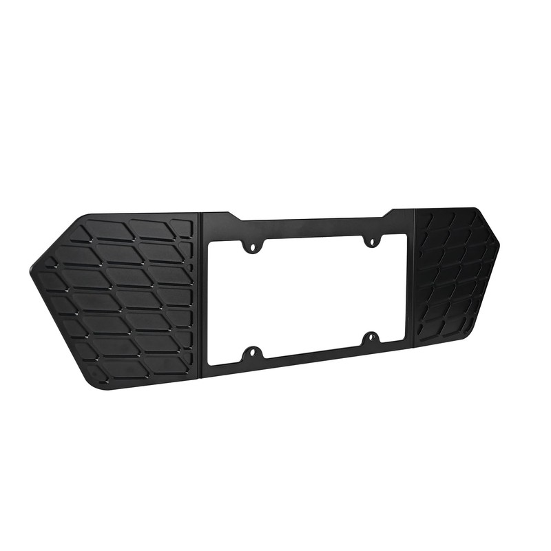 Rear License Plate Frame,Aluminum License Backing Frame Cover Grill Vent
