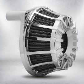 Unbranded 15 spokes Air cleaner Chrome For Harley Touring Electra Road Street Glide 08-16