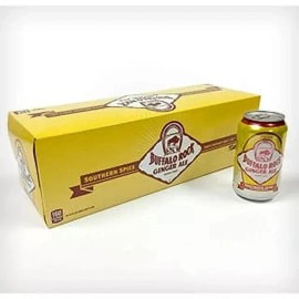 Buffalo Rock Ginger Ale Southern Spice! 12-Pack Soda Cans