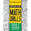 One-Sheet-A-Day Math Drills: Grade 3 Division - 200 Worksheets (Book