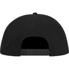 4sold ABC Letter Snapback Cap in Black/White with Letters A