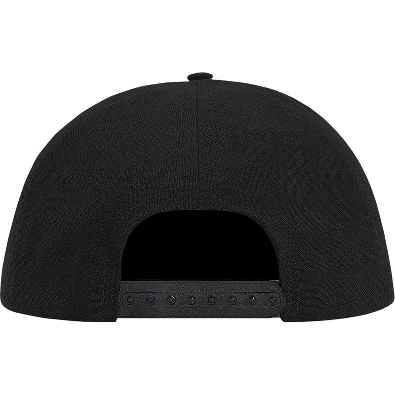 4sold ABC Letter Snapback Cap in Black/White with Letters A