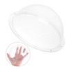Operitacx Acrylic Clear Camera Dome Cover Transparent Security Cctv Housing