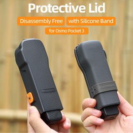 FSIDIWT Pocket 3 Protective Case Cover, Gimbal Cover Camera Lens Screen Protector Cap for DJI Osmo Pocket 3 Original Protective Cover Accessories