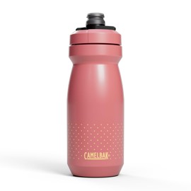 CamelBak Podium 21oz Bike Water Bottle - Easy Squeeze Bottle - Fits Most Bike Cages, Coral Sunset