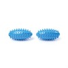 66fit Oval Spiky Massage Rollers - Set of 2