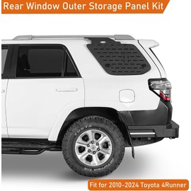 Hooke Road 4Runner Rear Window Exterior Molle Panel Kit for 2010-2024 Toyota 4Runner 5th Gen - Modular Storage Panel System