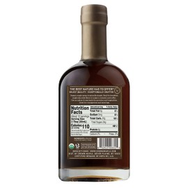 Crown Maple Very Dark Color, Strong Taste Certified Organic Maple Syrup, 12.7 Fl Oz, Pancakes, Basting Glazes, Sauces, Mustards