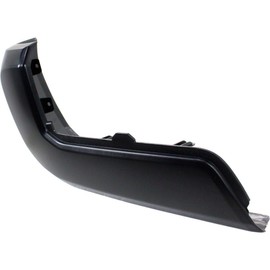 Fitrite AutoParts New Rear Left Driver Side Bumper End For 2016-2023 Toyota Tacoma, Cap, Black, Without Park Assist Sensor Holes, Except Limited/TRD Pro Models TO1104133 5215604010