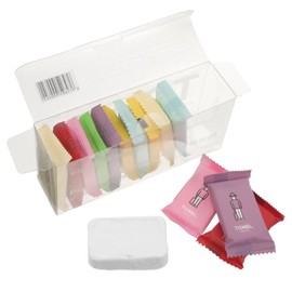 KOMBIUDA 14Pcs Disposable Face Towels Compressed Travel Towels for Camping Hiking Outdoor Use Lightweight Conveniently Packaged for and Hygiene