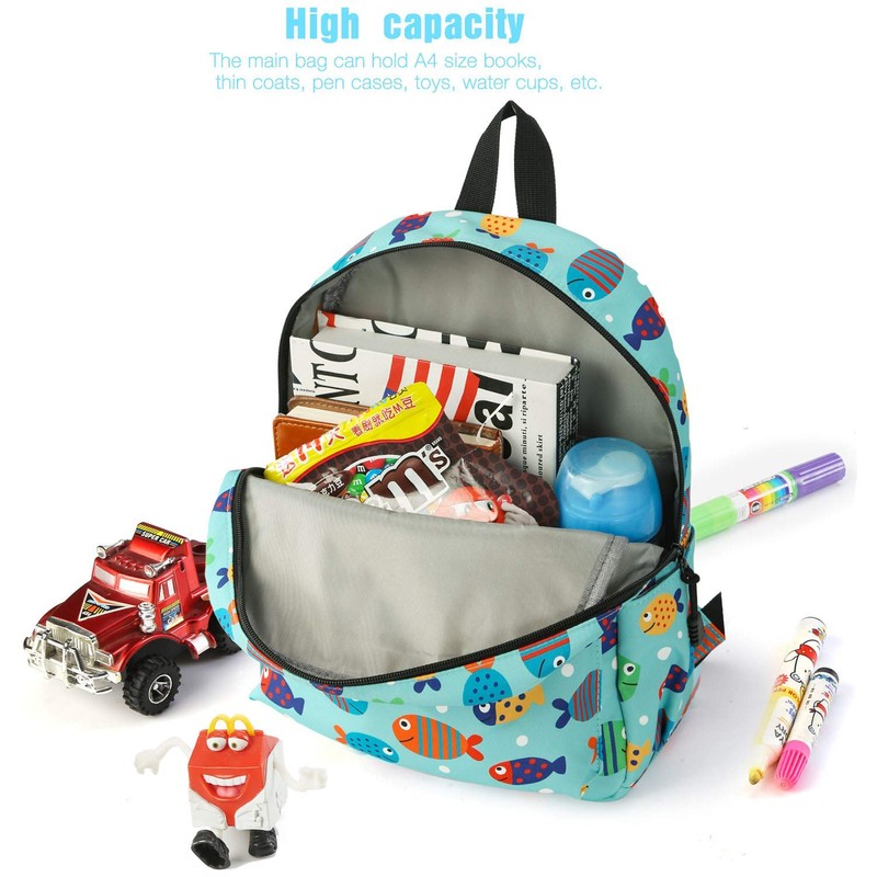 Kid Book Backpack Baby Child School Bag Kindergarten Canvas Daypack