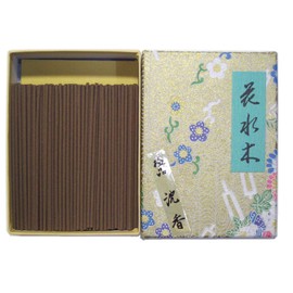 Awaji Baikaundo Mini Incense Incense, Natural Agarwood Incense, Exquisite Agarwood Suiki, 1.8 oz (50 g), Short Size, 3.1 inches (8 cm), #138