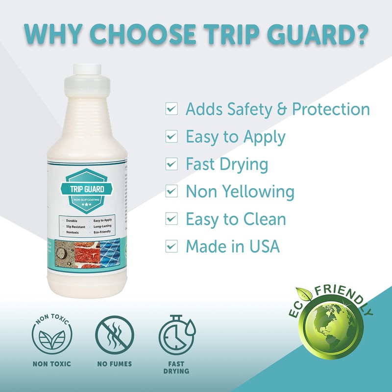 Trip Guard - Clear Anti Slip - Safety Tile and