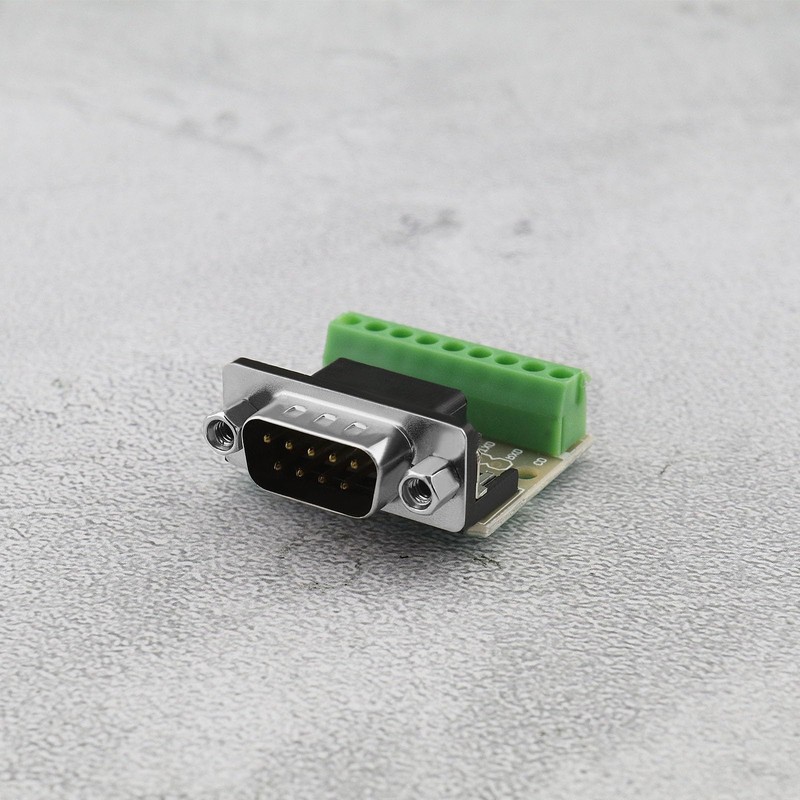 eMagTech 2 x DB9 Breakout Board 9 Pin 2 Row