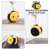 GOSHIES Key Ring Bee Cute Bee Pendant Crochet Bee Bumble