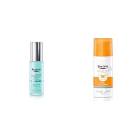 Eucerin - Loción facial de hidratación inmersiva diaria con protector solar FPS 30 de amplio espectro, humectante diario con - Daily Care