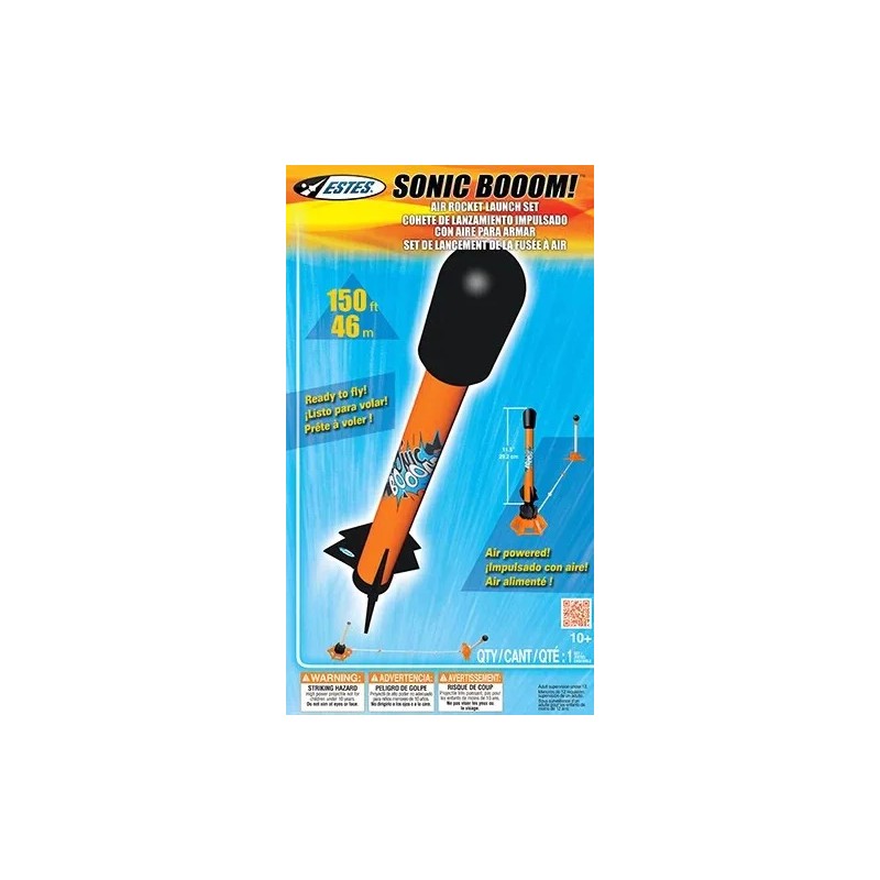 Estes Sonic Boom Air Rocket Launch Set