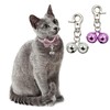 KITTAIL Bells for Dog Collars - 2 Pack Stainless Steel