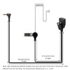 HYS Surveillance Earpiece with mic, T460 T800 T400 2 Way