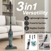 ionvac ZipVac 3-in-1 Corded Upright Handheld Vacuum Cleaner Floor Carpet