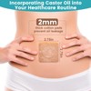 30PCS Disposable Castor Oil Patches for Belly Button, Self-Adhesive Castor