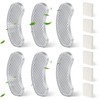 Petlipo 6-Pack Filters Replacement & 6-Pack Sponges, 4~6 Months Set