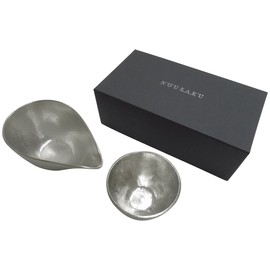 Nojaku One Mouth (Small) and Cup Set, Includes Exclusive Presentation Box, 100% Pure Tin, Gift