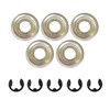 REDEEMX 5 Pack MS180C Chainsaw Sprocket Clutch Drum E-Clip 8x1.3
