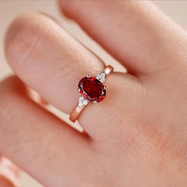 Dazzling Gold Plated Cubic Zirconia CZ Adjustable Oval Ring Three Side Stone Clusters Gifts for Wife Sister Friend Mother Daughter Grandma End Financial Year Birthday EOFY(Gold Lake Aquamarine Blue)