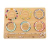 harayaa Beading Board, Bead Design Tray, Portable Accessories, Bead Board,