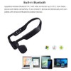 QT S Bone Conduction Headphones Bluetooth with Mic Titanium Lightweight