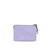 Roka London Carnaby Small Recycled Canvas, lavender, coin purse