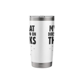 My Boat Doesnt Run On Thanks Paddle Boat Stainless Steel Insulated Tumbler