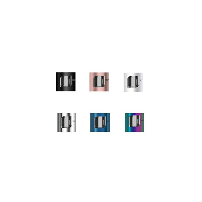 Aspire Pockex AIO Replacement Glass with Metal Cover x 2