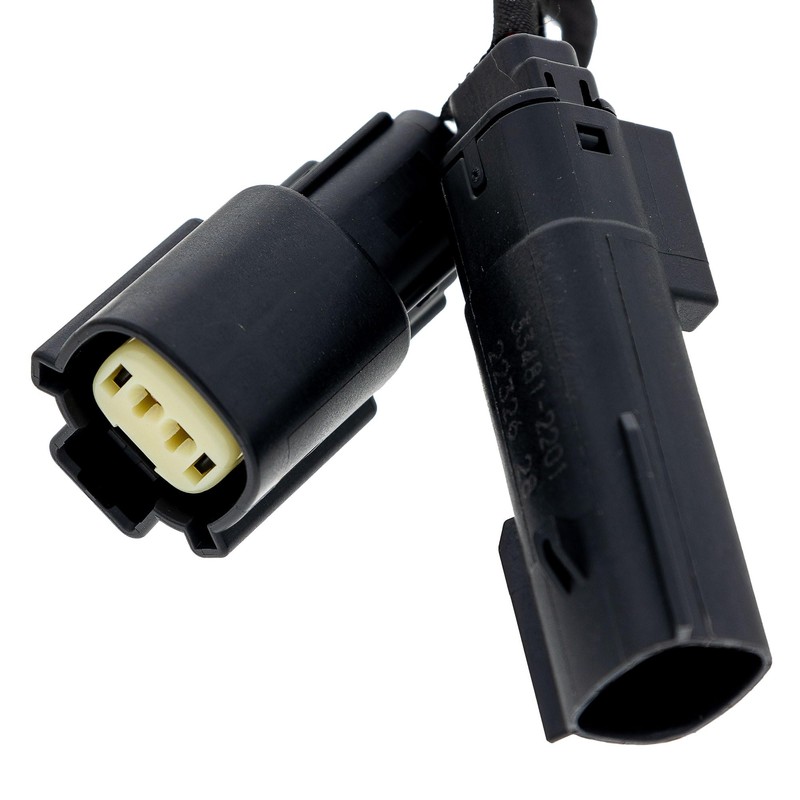 Ski-Doo USB Extension Harness, Black PVC, Basic Style, Snowmobile Parts