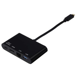 00133475 Hama 4in1-USB-C-Multiport-Adapter