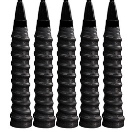 SZSL Tennis Badminton Grip Tape, Anti-slip, Breathable, Perforated, Sweat Absorbent, Badminton, Tennis Racquet, Golf, Grip Tape, For Fishing Rods, Bicycles, Dumbbells, Pack of 5