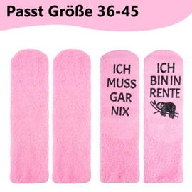 Belillpipi Pensioner Gifts Socks for Men Women Funny Socks Retirement Gift Women Funny Gift Christmas Day Birthday Gift for Grandma Grandpa, pink