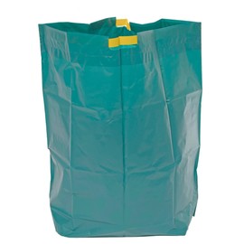 Kordis Reusable Garden Waste Bags- Pack Of 3 Sacks. Heavy Duty Stand Up Garden Bags With Drawstring Handles. Large Waterproof Foldable Bag For Garden Waste & Rubbish- 85L Capacity, Green.