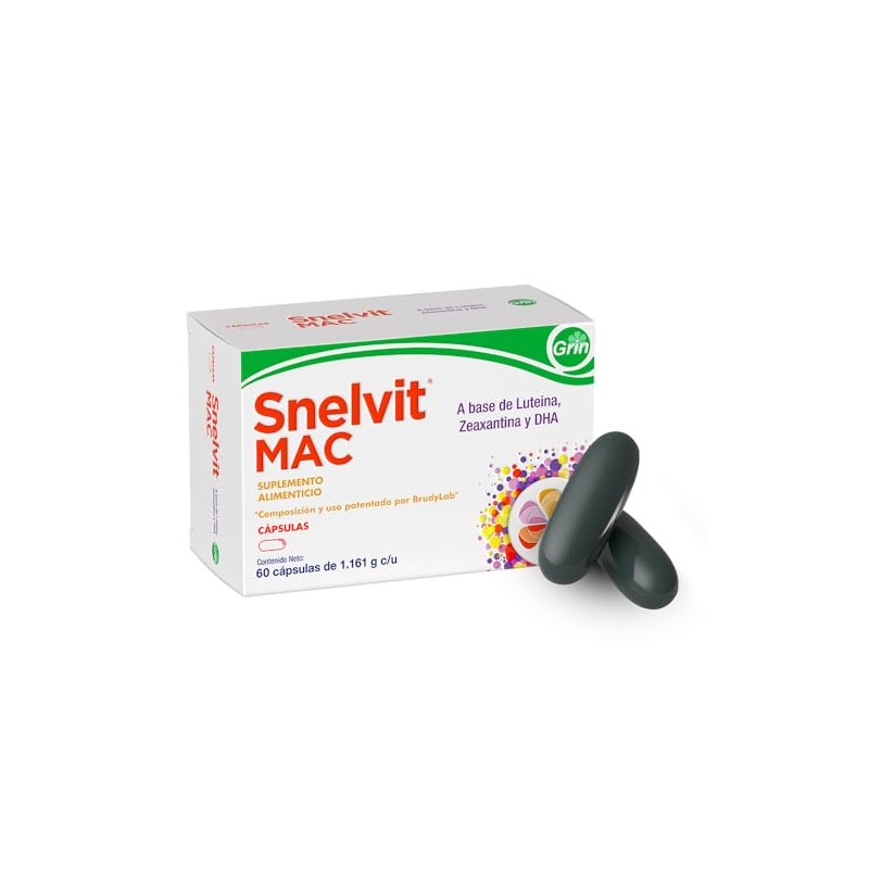 Snelvit Mac Oftálmico Con 60 Cápsulas