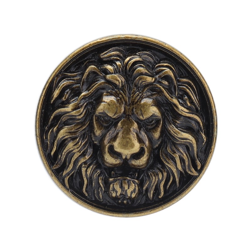 4Set Lion Head Zinc Alloy Cabinet Door Handle Modern Antique