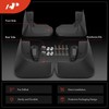 A-Premium Set of 4PCS Mud Flaps Splash Guards Mudguards Mudflaps