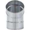 ECOPRO VENT 4" Inch 45˚ Degree Galvanized Steel Duct Elbow