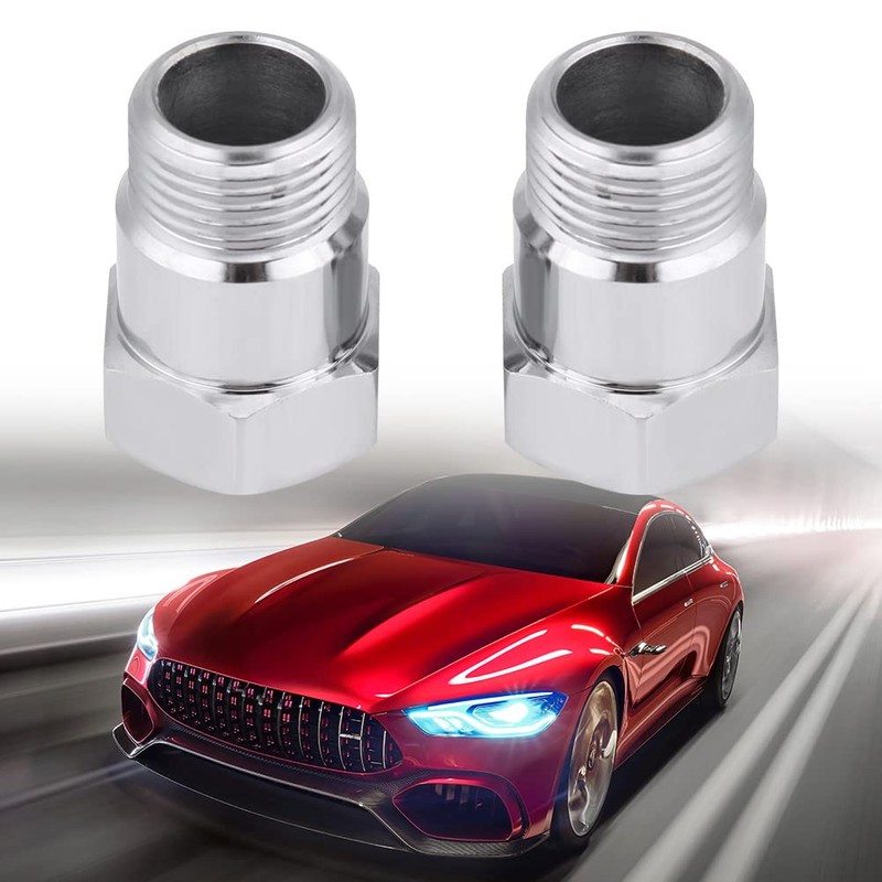 1 Pair Oxygen Sensor Adapter, 32mm M18*1.5 O2 Oxygen Sensor