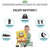 Franco Kids Bedding Plush Cuddle Pillow Buddy, One Size, Spongebob