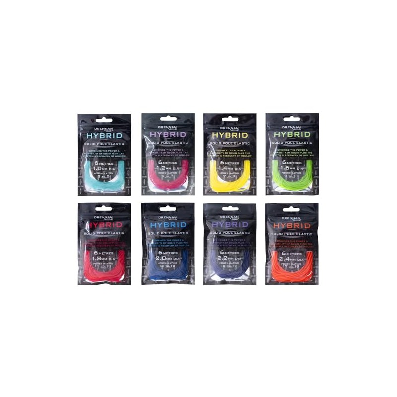 Drennan Hybrid Elastic (1.6mm Green)