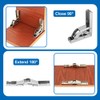 Pack of 4 Folding Hinges, 90/180 Degree Hinge, Hidden Table