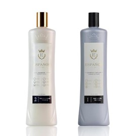 El Español con Stylo - Kit Alaciado permanente x10 (500ml) y Shampoo carbon activado (500ml) - deja 100% lacio cualquier melena - keratina para el cab